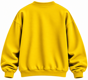 RISK Sports <b>Men's</b> <b>Yellow</b> Long Sleeve Crewneck Casual <b>Shirt</b> 100% Cotton Knitted Letter Print Autumn - Product Image 5