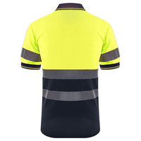 Polo de travail haute visibilité à séchage rapide, vêtement réfléchissant pour la nuit sur la route, uniforme de sécurité à manches courtes, best-seller
