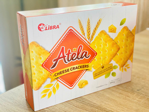 Galletas de queso cheddar Atela de primera calidad, 204 g, para lonchera infantil, bocadillo salado, bolsa personalizada, venta al por mayor de fábrica en Vietnam, OEM, ODM - Product Image 5