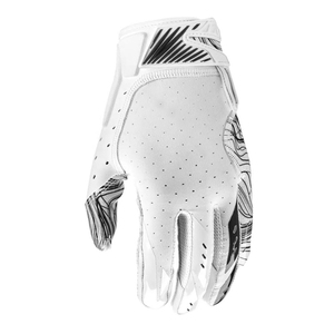 Gants de football américain personnalisés pour receveurs avec grip en latex, design à doigts complets, poignées antidérapantes, fermeture à boucle - Product Image 6