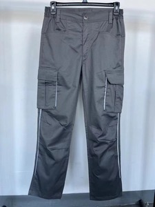 Men's Casual Canvas <b>Cargo</b> Pants Flat Mid Rise Button Fly 100% Cotton Comfortable Quick Dry Classic Straight Leg Active Daily - Product Image 2