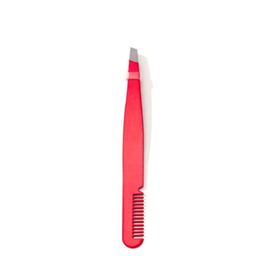Pinzas Profesionales Premium Hechas a Mano de Acero Inoxidable de Lujo con Punta Fina y Mango Cómodo para Dar Forma a las Cejas - Product Image 3