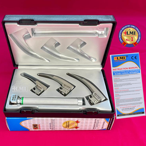 Laringoscopio Macintosh de Fibra Óptica, Juego de Instrumentos Manuales para Bebés, Cirugía ORL, Operaciones Hospitalarias, Certificado CE - Product Image 3