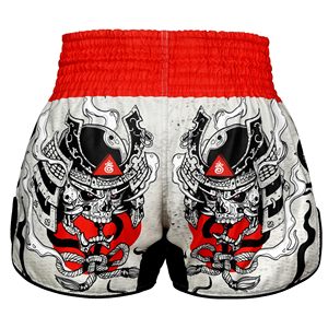 <b>Men</b> Satin Muay Thai <b>Shorts</b> Elastic Waist Side Split Quick Dry Training All Over Print Colorful Gym Top top <b>mens</b> muay thai - Product Image 2
