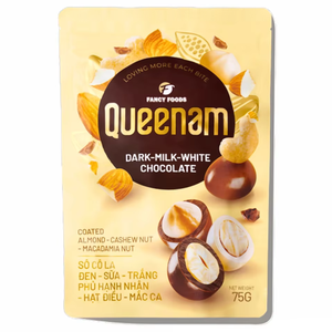 Expédition rapide des commandes, approvisionnement en gros, OEM/ODM, dragées au chocolat HALAL 75G, mélange de chocolat enrobé d'amandes, de noix de cajou et de noix de macadamia, en-cas - Product Image 1