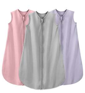 Sac de couchage pour bébé 95% bambou 5% élasthanne 1,5 TOG, doux et respirant - Product Image 1