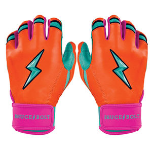 Gants de frappeur en cuir Cabretta de haute qualité, style manchette courte, 0,09 mm, légers, durables, pour gaucher, ambidextres, avec fermeture auto-agrippante - Product Image 1