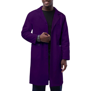 High Quality Unisex Lab <b>Coat</b> Doctors Hospital Custom Cotton Material Custom Logo Colors OEM Service Needle <b>Detection</b> Seamless - Product Image 1