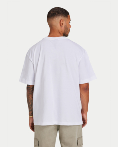 Camiseta de Algodón Puro para Hombre, Personalizada al por Mayor, 280GSM, Estilo Urbano, Corte Holgado, Manga Corta, Talla Grande - Product Image 3