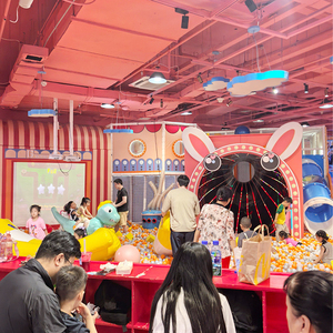 Área de <span class=keywords><strong>Juegos</strong></span> Infantil, Equipo de <span class=keywords><strong>Juegos</strong></span> Interior con Pantalla LED, Tobogán, Juego de Pelotas y Trampolín para Centros Comerciales o FEC - Product Image 3