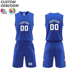 Uniforme de Baloncesto Personalizado, Transpirable, 100% Poliéster, Estampado o Liso, para Equipos, Servicio OEM/ODM para Fabricación al por Mayor - Product Image 4