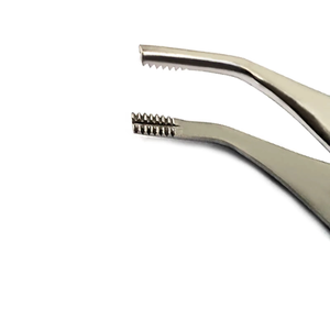 Pinzas de disección Adson Brown forjadas en Alemania, 6 cm, 1x2 dientes, acero, kit de cirugía manual, certificado CE/ISO, 5 años de garantía por Grip Surgical - Product Image 4