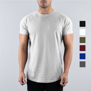 Custom Logo <b>Men's</b> <b>Black</b> Short Sleeve Quick Dry <b>Slim</b> <b>Fit</b> T-<b>Shirt</b> Jersey O-Neck Casual Design Custom Heat Transfer Printing OEM - Product Image 3
