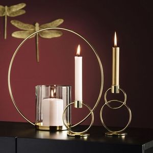 Portavelas de metal duradero para un atractivo decorativo de larga duración, frasco de vela único hecho a mano, ideal para opciones de regalo. - Product Image 4