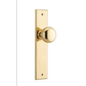 Pomo de Puerta con Función de Privacidad, Nuevo Diseño Moderno y Minimalista, para Hotel, Villa, Dormitorio, Sala de Estar, Duradero, Rectangular, de Latón, Creativo, de Metal - Product Image 6