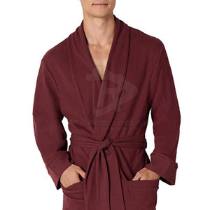 Peignoir en tissu éponge 100 % coton pour homme, confort premium, mode hiver – Doux et idéal pour le quotidien, meilleure vente en ligne - Product Image 6