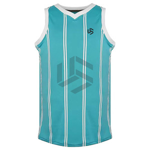 New Design Pakistan Casual Plus Size Sleeveless Basketball Jersey-Moisture-Wicking Breathable Summer 100% <b>Polyester</b> Low Price - Product Image 2