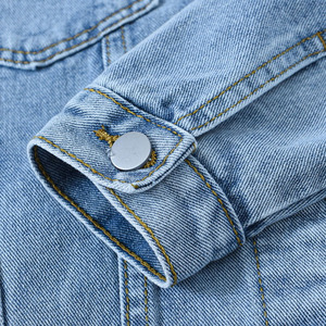 Adjustable price Men Denim <b>Jacket</b> high quality anti wrinkle breathable <b>light</b> <b>weight</b> denim <b>jacket</b> for men with fully customized - Product Image 5