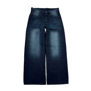 Pantalones Vaqueros Anchos de Diseño Premium y Buena Calidad para Hombre, Ecológicos, Transpirables, Talla Grande, Lavado Ácido - Product Image 5