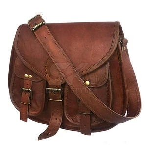 Bolsos de cuero de alta calidad al por mayor, tipo satchel, impermeables, transpirables, de material duradero, para portátiles, hechos en Pakistán. - Product Image 3
