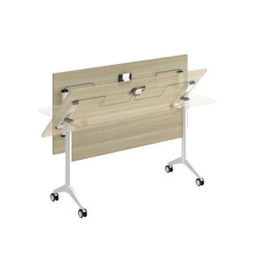 Modern <b>Foldable</b> Wood School Training Table with TRH Leg Durable Multipurpose Design for <b>Office</b> School Hotel or Workshop Use - Product Image 2