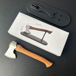 Hachas Miniatura de Alta Resistencia, Hachas Miniatura Ideales para Viajes, Hachas Miniatura de Acero con Filo Duradero, Herramienta Compacta y Utilitaria - Product Image 5
