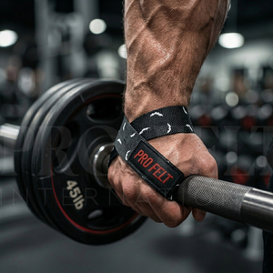 Sangles de musculation en nylon à motif imprimé par sublimation personnalisées, sangles de soutien lourds pour la musculation, l'haltérophilie et l'entraînement - Product Image 3