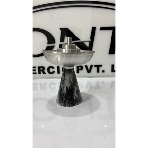 Brûleur d'encens arabe moderne et minimaliste, en résine de luxe sur piédestal, pour charbon et Bakhoor, avec grille métallique pour Oud, pour la décoration intérieure - Product Image 4