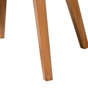 Silla de comedor de madera de caoba y algas marinas de estilo bohemio, asientos tejidos para mayor comodidad y estilo - Product Image 5