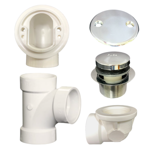 PSP0053 Desagüe de Bañera Paquete de 40 Accesorios de PVC para Fontanería - Product Image 2