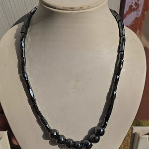 Cuentas de diamante moissanita negras, elegantes y de forma redonda, hechas a mano, con corte facetado de grado AAA. - Product Image 2