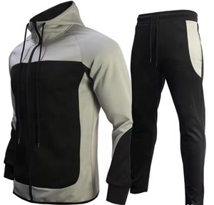 Chándales de hombre de color patchwork recién llegados, chándales con logotipo personalizado para hombre, ropa deportiva para correr, chándal de 2 paneles para hombre - Product Image 1