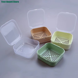 Soap Cage1Pcs Travel <b>Mini</b> Soap <b>Box</b> Portable Leak proof Soap <b>Storage</b> <b>Box</b> Suitable for Dormitory Travel Top Good Quality Design - Product Image 2