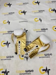 Gants de boxe en cuir de vachette véritable de haute qualité, fabriqués sur mesure en usine, très demandés, pour la lutte (No Boxing No Life). - Product Image 6