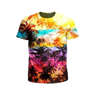 เสื้อยืดแขนสั้นผู้ชายคุณภาพดีที่สุด ผ้าโพลีเอสเตอร์/คอตตอนผสม 100% ทรงปกติ เป็นมิตรกับสิ่งแวดล้อม ระบายอากาศได้ดี แห้งเร็ว - Product Image 1
