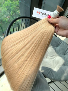 Prix de gros Extensions de cheveux en vrac Cheveux humains Double noyés 100 grammes Couleurs foncées 18 pouces - Product Image 6