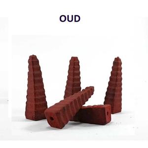 Cônes d'encens à reflux en Pyramide de ud naturelle, approvisionnement en gros à un prix élevé (rouge) - Product Image 1