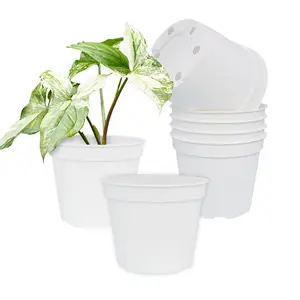 퇴색 방지 재활용 유연한 전파 냄비 플라스틱 화분 야외 사무실 식물 온실 배치 L-002-1