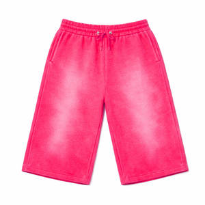 Affordable Price Best Material Double <b>Layer</b> Baggy Sweat Shorts Men Oversized Cotton Streetwear Shorts - Product Image 2