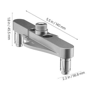 Kit di Punte Autocentranti per Fori Dritti da 1/4'', 5/16'', 3/8'' con Fermo per Trapano per Operazioni di Foratura a Perno - Product Image 2