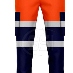 Outdoor Activities Safety Jogger Pant ANSI Class 2 <b>LED</b> Flash Waterproof Logo Durable Performance Bottom Professional Design - Product Image 3