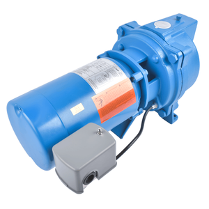 Pompa a getto J5S 1/2 HP 115/230 V in ghisa per pozzi d'acqua poco profondi 3500 RPM - Pompa acqua Blu per applicazioni in acque poco profonde - Product Image 4