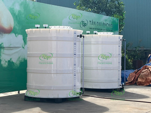 ถังเก็บสารเคมี HDPE แนวตั้ง ขนาดพรีเมียม 8000 ลิตร สำหรับการจัดการของเหลว - Product Image 5