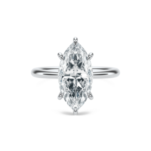 Bague Tatum 200-14K en or massif avec diamant taille ovale certifié IGI – Cadeau de luxe pour mariage, fiançailles ou soirée - Product Image 4