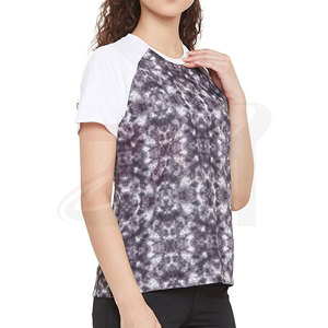 Ropa de moda ligera y transpirable para un estilo de vida informal y cómodo, camiseta estampada para mujer, Top informal de moda para viajes - Product Image 1