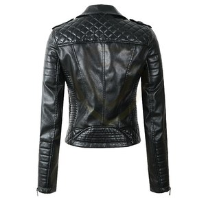 Chaqueta de Cuero Estilo Callejero para Mujer, Abrigo de Moda de Invierno para Mujer, Chaqueta de Cuero para Mujer - Product Image 2
