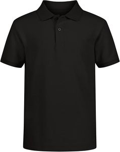 Polos de punto de manga corta para hombre, polos lisos de manga corta, polos transpirables de algodón para uniforme corporativo - Product Image 4