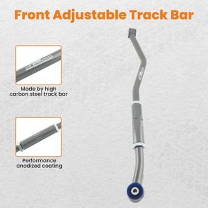 Barra di Tracciamento Regolabile Rinforzata da 2-6 Pollici per Dodge Ram 2500 3500 2003-2013 4WD, per Sollevamento Sospensioni Camion - Product Image 3