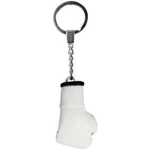 Premium <b>Leather</b> Stainless Steel High Quality Light Boxing <b>Keychain</b> Boxing Gloves Shape Customized Logo Print Corporate Gift Car - Product Image 2