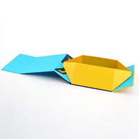Caja de Regalo Magnética Plegable Personalizada, Ecológica, Impermeable, con Impresión UV, Papel Metalizado, Diseño Plegable Láser Especial